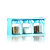 青苹果 玻璃调味罐调味盒3件套 TWP09-300/L3(颜色随机发货)