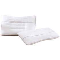 水星家纺枕头芯颈椎枕荞麦草本枕 成人枕芯一对装74*48cm 舒适透气