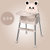 竹咏汇  可升降宝宝餐椅 儿童可折叠吃饭椅子 可折叠便携式椅子多功能椅儿童餐椅(10)