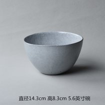 艺家釉下彩日式陶瓷碗个性餐具套装吃面碗家用面条碗饭碗汤碗创意(W04 默认版本)