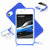 爱酷多（ikodoo）苹果iPhone4/4S 保护套保护壳 自带防尘塞清水壳(自带防尘塞型_磨砂透蓝)