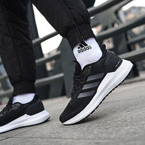 adidas阿迪达斯女鞋跑步鞋运动鞋休闲鞋 EF0820(黑色 39)