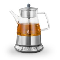 鸣盏迷你玻璃花茶壶MZ-8008 8分钟煮茶，精准控温煮水