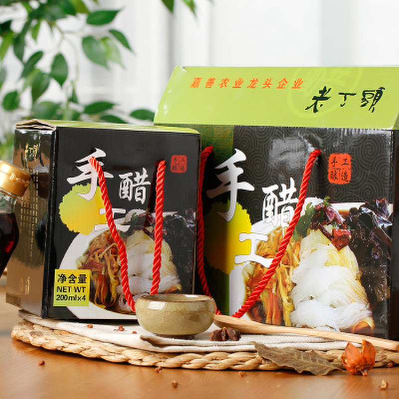 老丁头手工醋200ml24盒