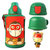 杯具熊带吸管儿童保温杯三盖礼盒装630ml红色小猴 三种饮用方式 316不锈钢内胆 3D浮雕 赠送小玩偶