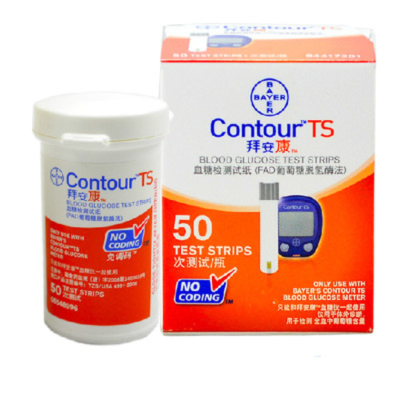拜耳 拜安康 血糖仪试纸 50片