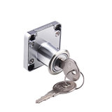 固特五金办公桌抽屉锁柜门锁柜子锁文件柜锁衣柜锁柜台锁加长锁芯(A138-32)