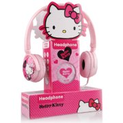 HelloKitty HKP-HP01耳机头戴式耳机（粉色）（可更换外壳,让您自由搭配,可伸缩调节尺寸,让您佩戴更舒适）
