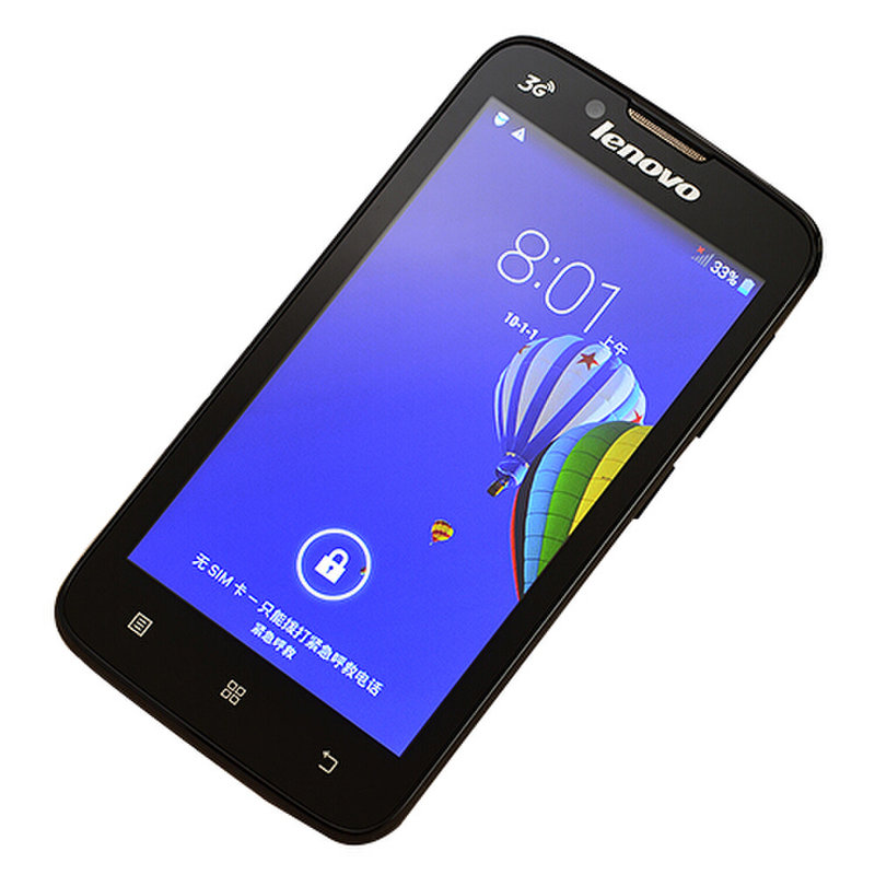 联想(lenovo) a328t td-scdma/gsm移动版3g智能手机(黑 官方标配)