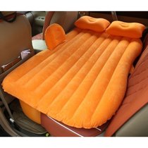 奇瑞瑞虎5车载充气床气垫车用汽车床垫suv车震床轿车后排儿童(植绒加厚-橘色)