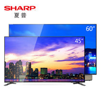 夏普(SHARP)LCD-60TX85A LCD-45T45A 60英寸 4K超高清网络智能液晶平板电视机(黑色)