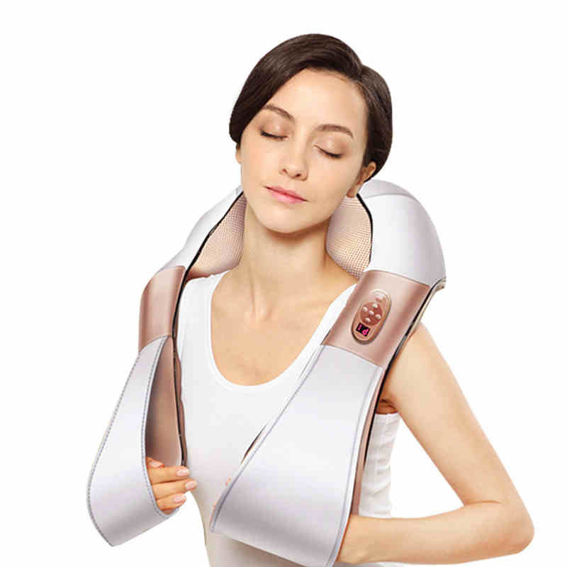 凯按摩披肩颈肩乐揉捏肩周炎肩膀颈部肩部颈椎按摩器加热肩带图片大全