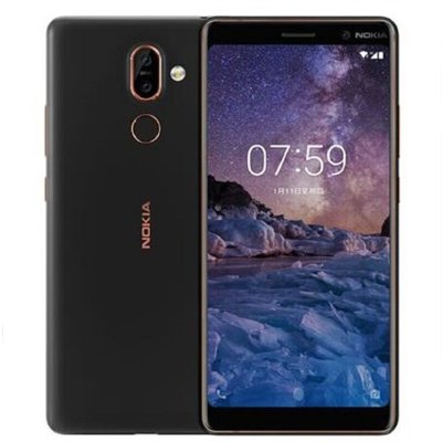 诺基亚（NOKIA） 诺基亚 7 Plus 手机 全网通 双卡双待(黑色 官方标配)