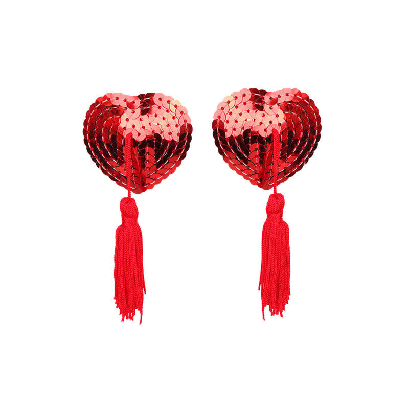 【情趣服饰图片】霏慕情趣内衣 成人用品挑逗 血滴子 性感流苏爱心