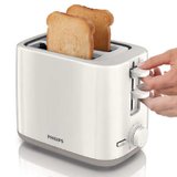 飞利浦（Philips）HD2595 面包机 家用便捷操作型烤面包机 金属双烘烤槽 七种烘烤程度可选