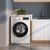 西门子(SIEMENS)洗衣机全自动滚筒洗衣机10公斤洗烘一体机家用变频智能洗烘WN54A1X00W 热风清新(白色 WN54A1X00W)