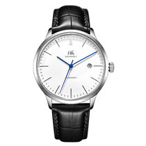 上海牌手表全自动机械表男表国产手表防水机械表男士手表792(白色 皮带)