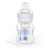 布朗博士 玻璃宽口婴儿奶瓶（晶彩特别版） 4安士/120ml   wb41001