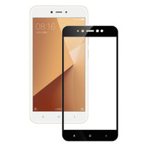 红米Note5A钢化膜 红米note4X钢化膜 红米note4高配/标准 钢化玻璃膜 全屏膜手机膜保护膜全屏覆盖贴膜(黑色 红米note5A-32G/64G)