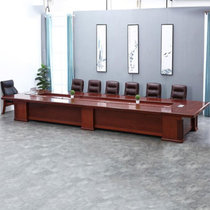 DF办公会议桌培训桌洽谈桌办公会议台4.8m油漆实木DF-4818会议桌(默认)