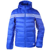 Adidas加绒外套冬季新款男时尚连帽保暖羽绒服外套 AB4629 AB4626(AB4626 M)