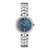 天梭(TISSOT)瑞士手表 弗拉明戈系列钢带石英女士手表(棕色 钢带)
