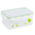 茶花保鲜盒微波炉耐热塑料饭盒带盖冰箱保鲜（颜色随机发货）(保鲜盒3069)