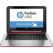 惠普（HP）Pavilion 11-n029tu 11.6英寸触控笔记本电脑（N2830 4G 500G 集显）(红色 套餐三)