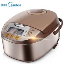 美的(midea)FS4017/FS5017电饭煲全智能电饭煲黄晶蜂窝内胆香甜好米饭电饭煲热卖(5升)