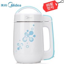 美的（Midea)WHC12E13无网旋磨技术生磨免滤多功能豆浆机 三叶刀头 双层防烫 快速豆浆 可打果汁 防溢探头