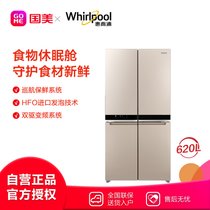 惠而浦(Whirlpool)  BCD-620WMBW 620立升 多门 冰箱 第六感保鲜 青铜棕