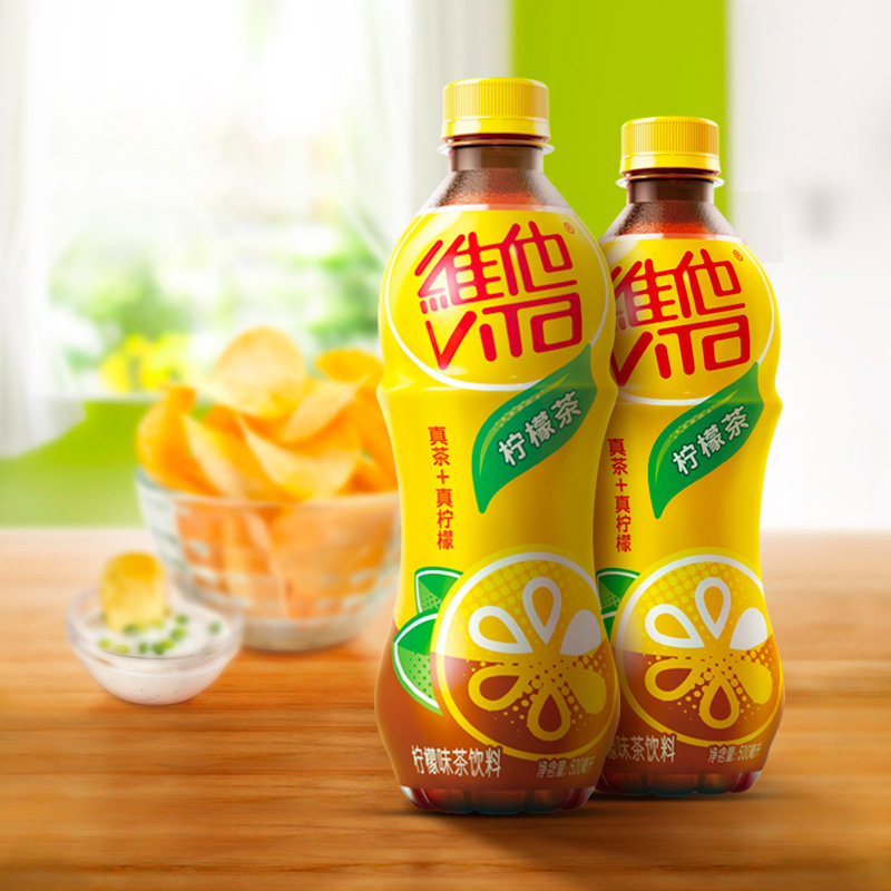 vita维他蜜桃味红茶饮料500ml15瓶添加优质饮品畅饮美