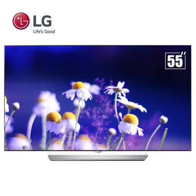 LG彩电 OLED55C6P-C 55英寸OLED曲面液晶电视HDR解码4K超高清不闪式3D 客厅电视