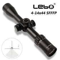 LEBO猎豹高端NK4-14x44前置测距分化 瞄准v镜 拉伸锁定高清晰高抗震大吉大利吃鸡神器瞄准器(20MM皮轨低宽)