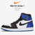 耐克男子篮球鞋 Nike Air Jordan 1 framgent乔1闪电AJ1藤原浩潮鞋板鞋 716371-040(蓝色 46)
