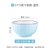 2022新款小碗日式个性米饭碗家用创意多色碗小汤碗面碗简约陶瓷碗(6个5英寸钻石碗【蓝色】)