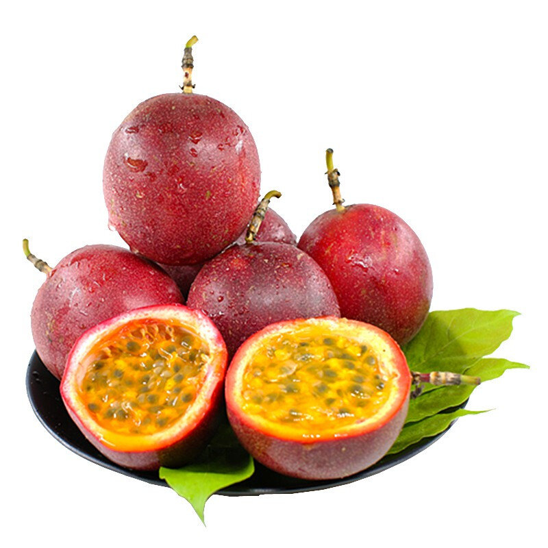 吥吥果园广西紫皮百香果 9斤 中果 单果45-60g 酸甜可口 果肉饱满 水