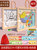 中国世界地图磁性拼图益智力开发早教磁力儿童玩具宝宝3-6岁4以上(磁性教学款二合一激光中国地图（可悬挂）配知识卡片收纳袋 默认版本)