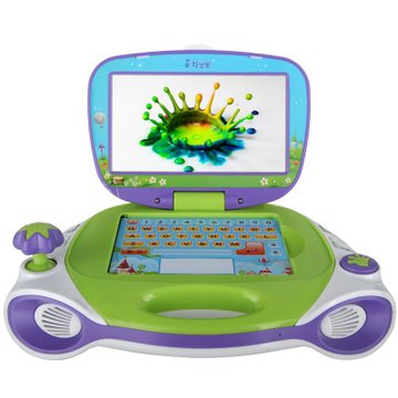 好学宝hxb-881天才宝贝电脑 紫色(适合0-8岁儿童 7寸超大润眼屏 4g