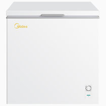 美的(Midea)203升 冷藏冷冻转换冰柜 家商用大冷柜 一级能效 节能 卧式冰箱 BD/BC-203KMD(E)白