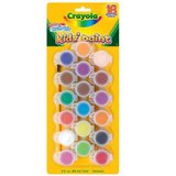 美术绘画 Crayola绘儿乐/ 18色幼儿可水洗颜料 54-0125