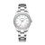 宝柏士（BLWRX）超薄夜光BL126300钢壳钢带女款手表(白面银钉)