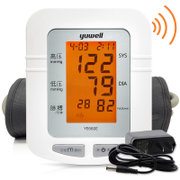 鱼跃血压计语音 血压测量仪 血压测量计臂式家用电子血压计YE660E 全国联保 测量精准