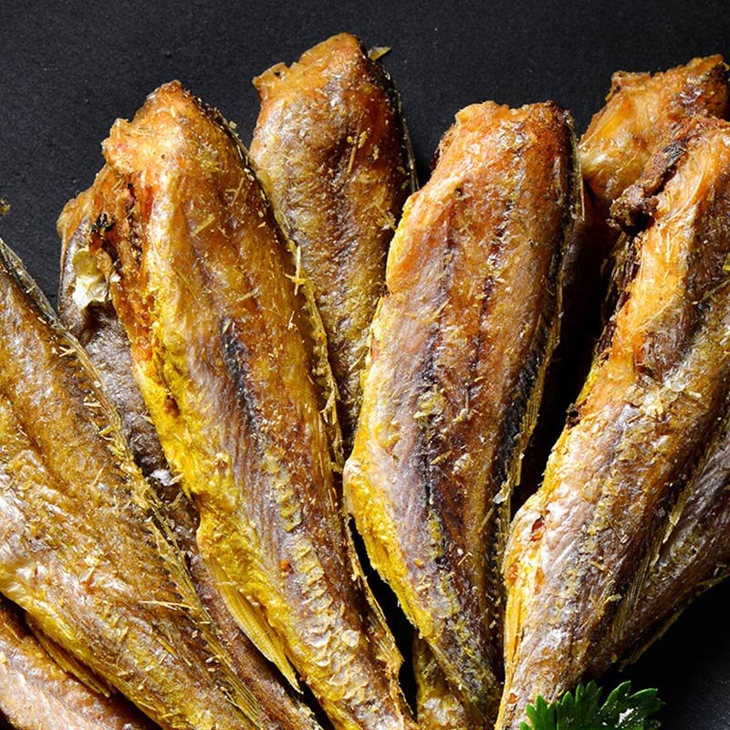 海鱼恋黄鱼酥香辣味180g3袋鲜香酥脆正品保证