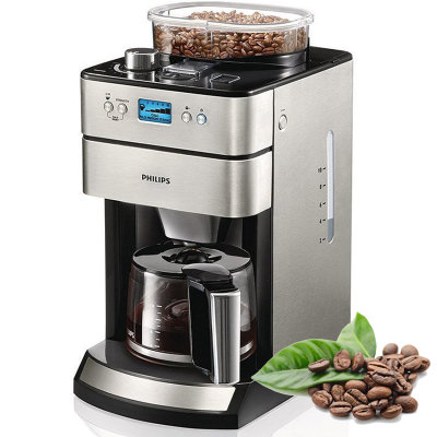 飞利浦（PHILIPS）咖啡机HD7751/00 家用全自动一体式现磨豆咖啡机