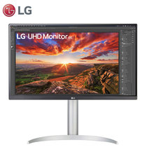 LG 27UP850 27英寸4K显示器专业设计绘图IPS广色域Type-C96W快充HDR MAC电脑外接显示屏幕(黑 版本1)
