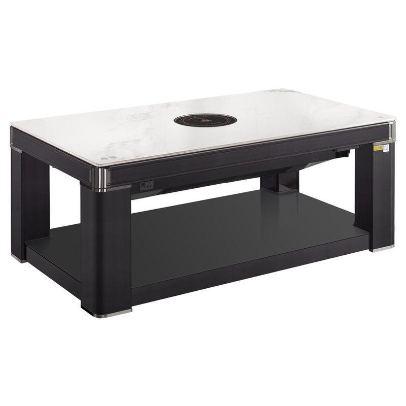 一均yjch25p50a多功能电暖炉智能操控黑桃木纹