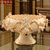 梵莎奇品牌原创欧式果盘 奢华高脚陶瓷家居创意水果盘装饰品摆件