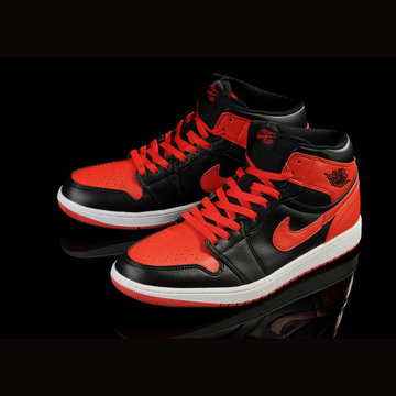 og black white aj1乔丹一代高帮休闲篮球鞋男鞋女鞋运动鞋(樱木花道