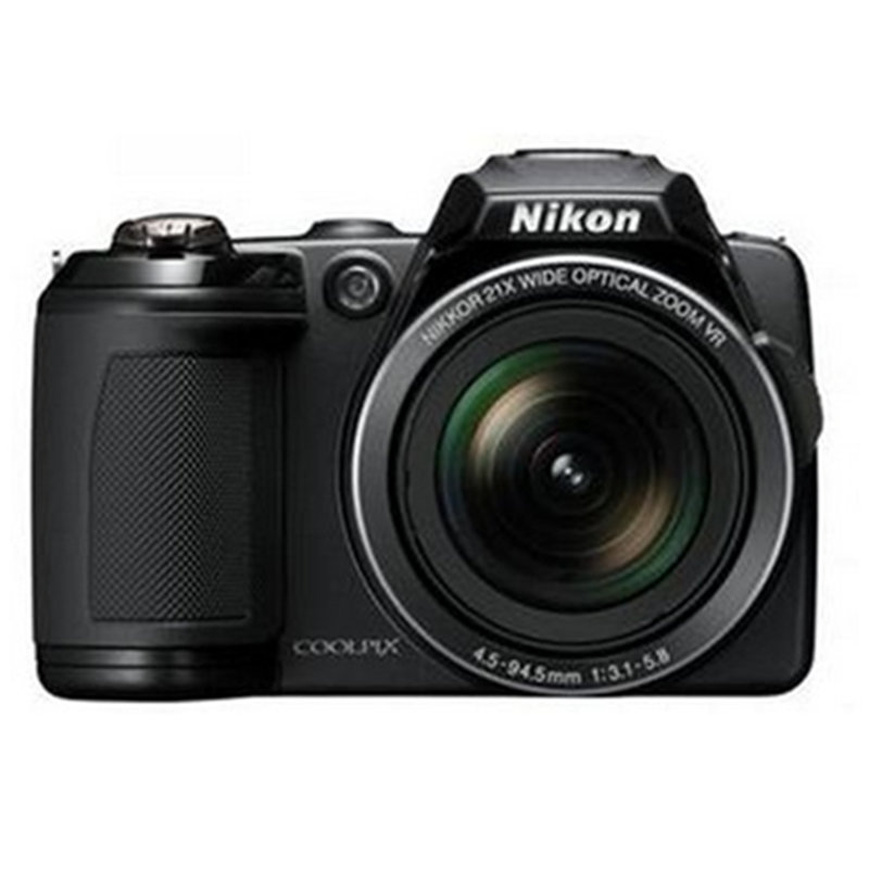 尼康(nikon) coolpix l330 2000万像素26倍长焦轻便长焦(黑色 套餐六)